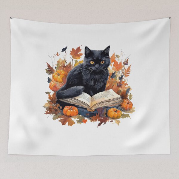 Item preview, Retro Black Cat Reading Book, Banned Books, Funny Bookworm, Protect Librarians, Book Lover, Reading Teacher designed and sold by behindthefacts.