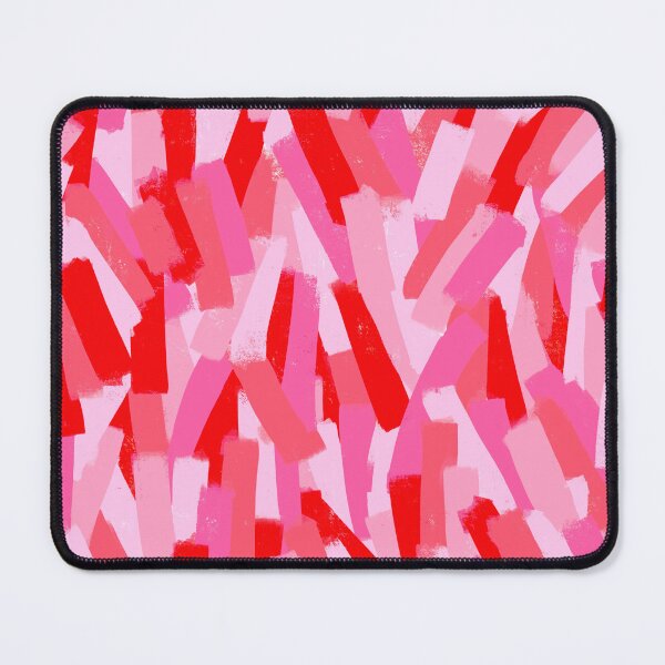 Item preview, Red and Pink Brush Strokes Pattern designed and sold by OneThreeSix.