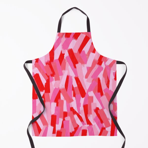 Item preview, Red and Pink Brush Strokes Pattern designed and sold by OneThreeSix.