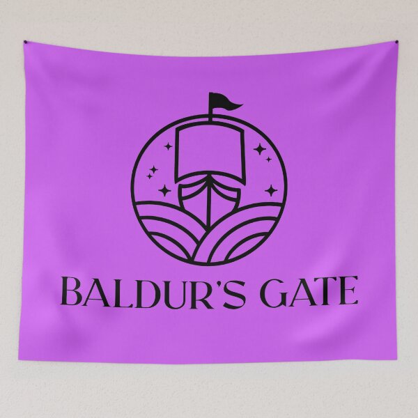 Item preview, Baldur’s Gate Logo designed and sold by SangueVampirica.