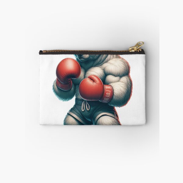 Item preview, Red Gloves Boxing White Bear  designed and sold by Martial-Art-23.