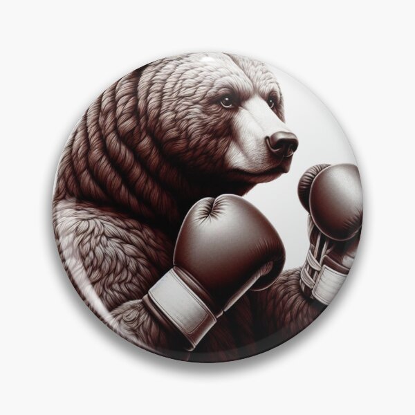Item preview, Gloves Boxing Bear Retro   designed and sold by Martial-Art-23.