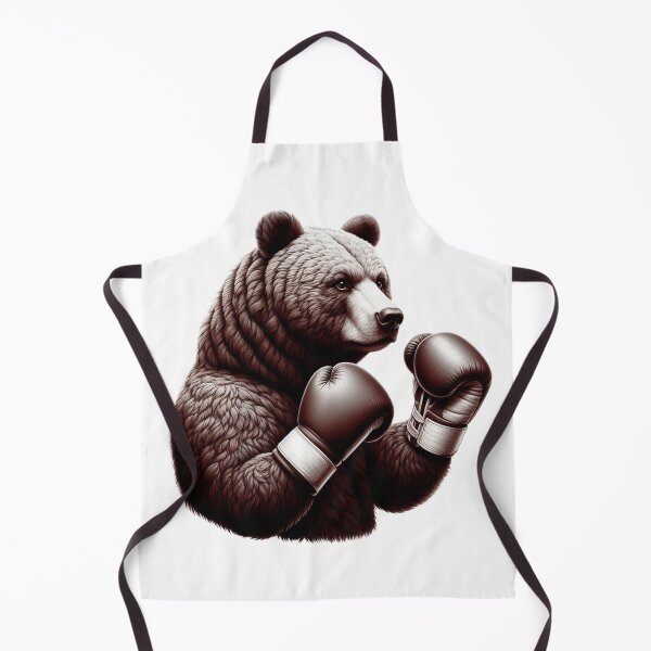Item preview, Gloves Boxing Bear Retro designed and sold by Martial-Art-23.