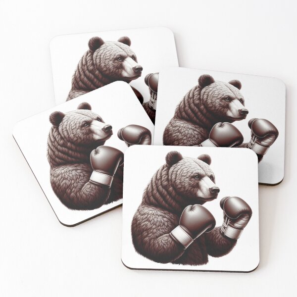 Item preview, Gloves Boxing Bear Retro   designed and sold by Martial-Art-23.