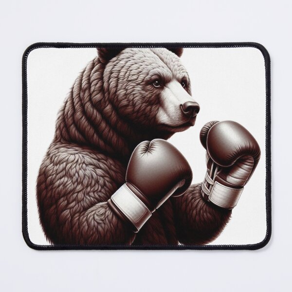 Item preview, Gloves Boxing Bear Retro   designed and sold by Martial-Art-23.