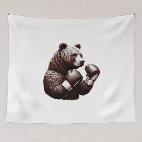 Item preview, Gloves Boxing Bear Retro   designed and sold by Martial-Art-23.