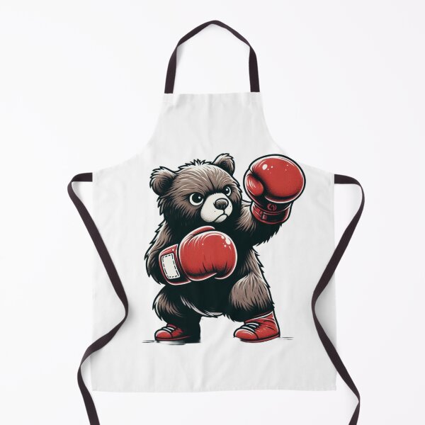 Item preview, Red Gloves Boxing Bear Cute Little designed and sold by Martial-Art-23.