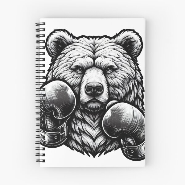Item preview, Retro Classic Boxing Bear designed and sold by Martial-Art-23.