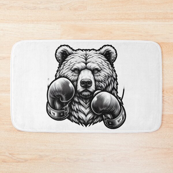 Item preview, Retro Classic Boxing Bear designed and sold by Martial-Art-23.
