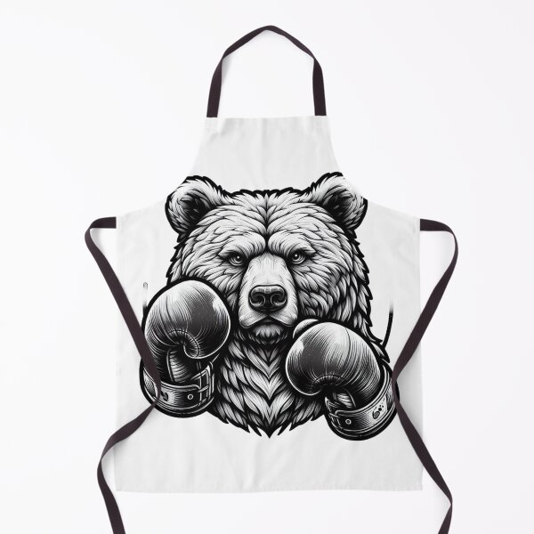 Item preview, Retro Classic Boxing Bear designed and sold by Martial-Art-23.