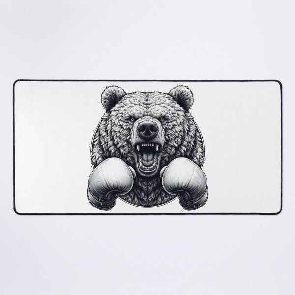 Item preview, Retro Classic Boxing Bear angry designed and sold by Martial-Art-23.