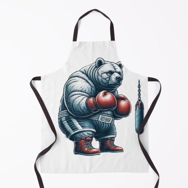 Item preview, Retro Classic Boxing Bear designed and sold by Martial-Art-23.