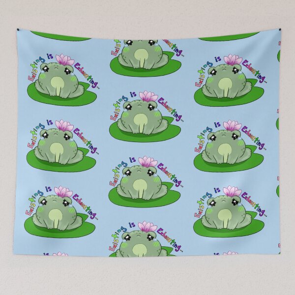 Item preview, Exhausted Frog designed and sold by PyroAshes.
