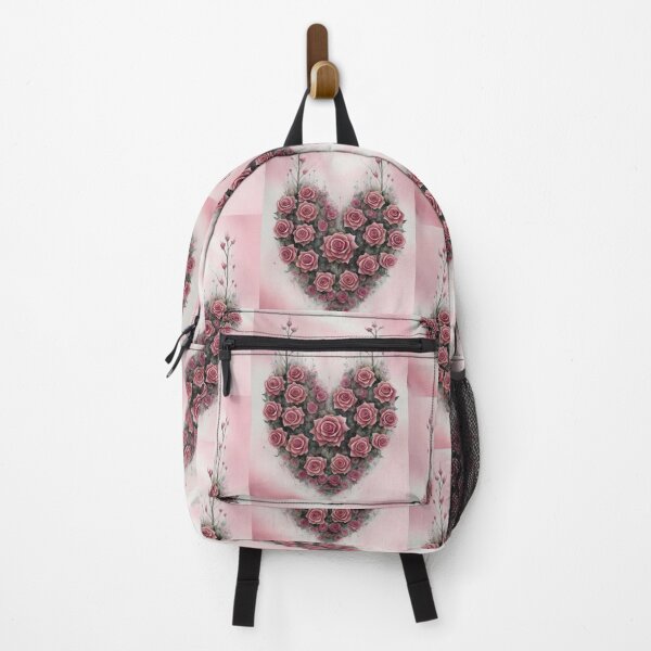 Item preview, Classic Vintage Floral Valentine Heart Art designed and sold by TheDarkWardrobe.