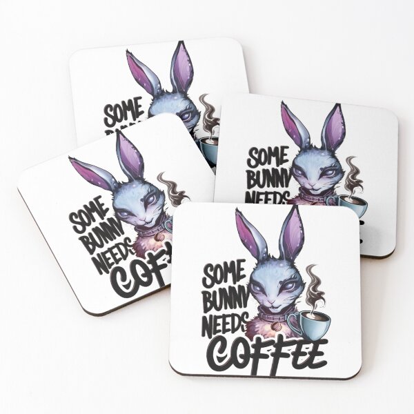 Item preview, This bunny needs coffee designed and sold by PlanetMarker.