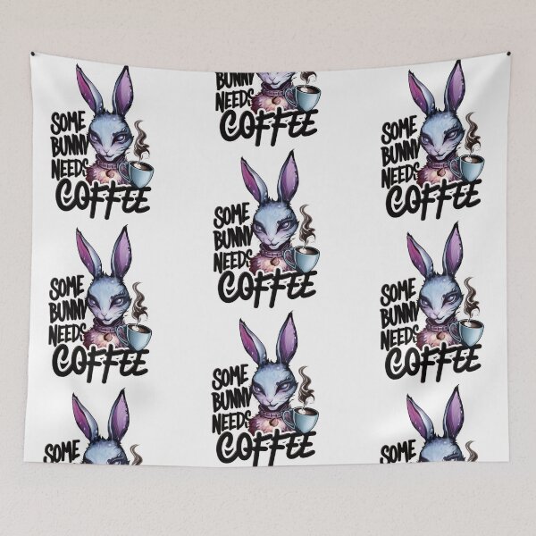 Item preview, This bunny needs coffee designed and sold by PlanetMarker.