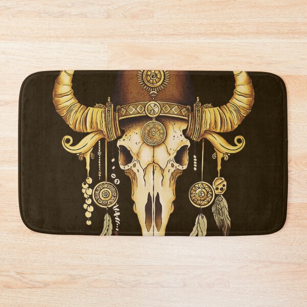 Item preview, Buffalo skull wild west designed and sold by AngeMNunez.