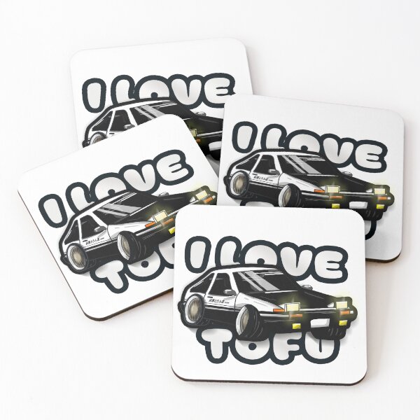 Item preview, I Love Tofu Ae86 Fujiwara  designed and sold by MonkiFlipp.