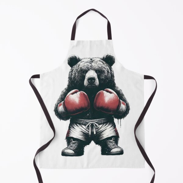 Item preview, Boxing Bear Red Fighter designed and sold by Martial-Art-23.