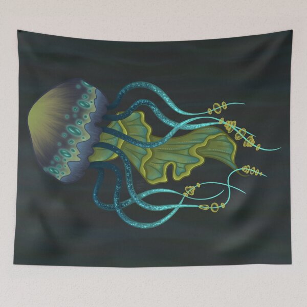 Item preview, Space Jellyfish designed and sold by BeNiceBeLoved.