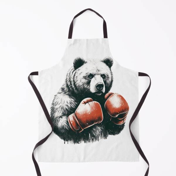 Item preview, Boxing Bear Red Fighter Combat Stand designed and sold by Martial-Art-23.