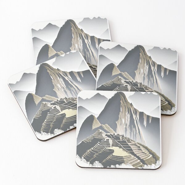 Item preview, Vintage Machu Picchu – Retro Minimalist Travel Poster designed and sold by pod24.
