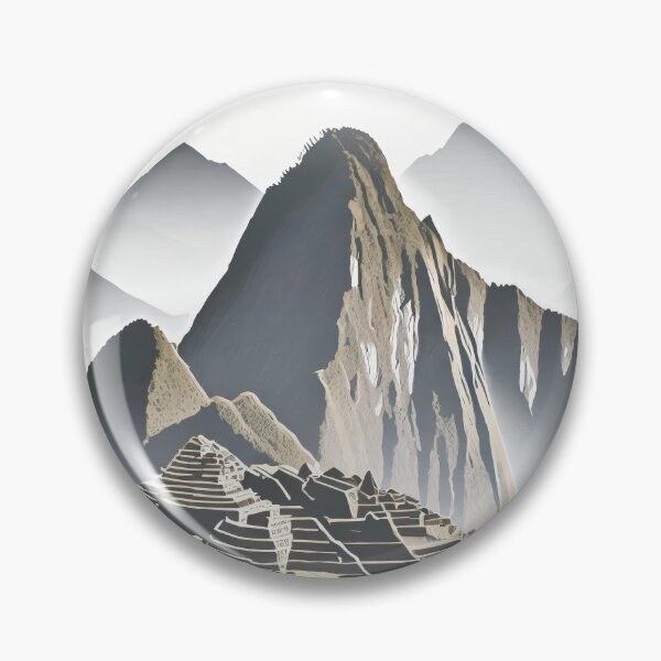 Item preview, Vintage Machu Picchu – Retro Minimalist Travel Poster designed and sold by pod24.