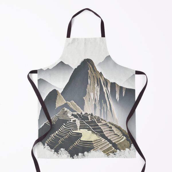 Item preview, Vintage Machu Picchu – Retro Minimalist Travel Poster designed and sold by pod24.