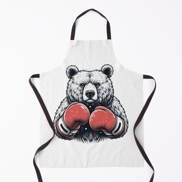 Item preview, Boxing Bear Red Combat Stand designed and sold by Martial-Art-23.