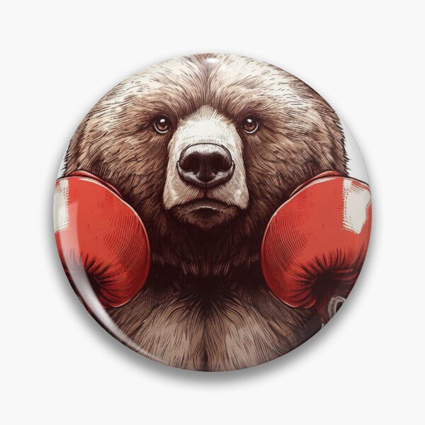 Item preview, Boxing Bear Red Combat   designed and sold by Martial-Art-23.