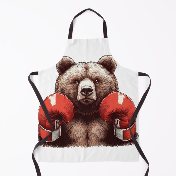 Item preview, Boxing Bear Red Combat designed and sold by Martial-Art-23.