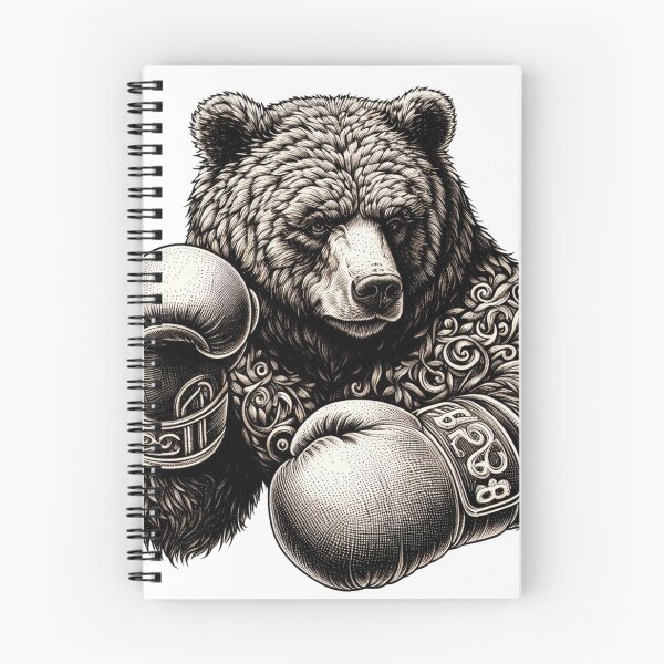 Item preview, Boxing Bear Fighter Combat Stand  designed and sold by Martial-Art-23.