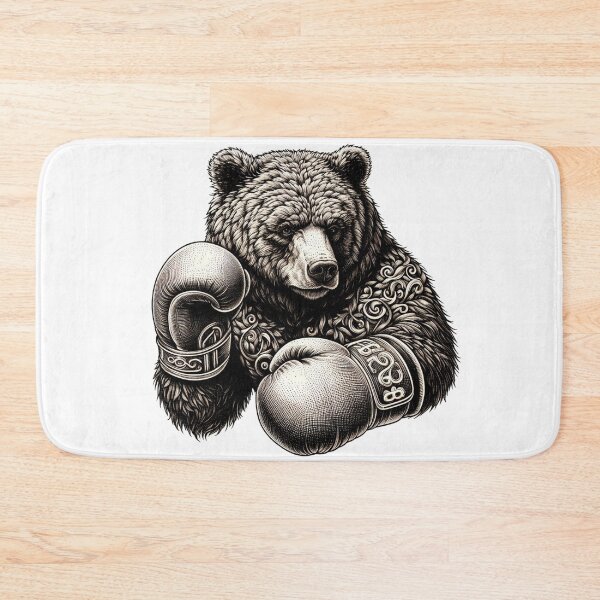 Item preview, Boxing Bear Fighter Combat Stand  designed and sold by Martial-Art-23.