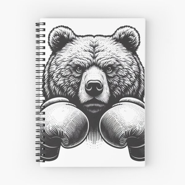 Item preview, Boxing Bear Fighter  designed and sold by Martial-Art-23.