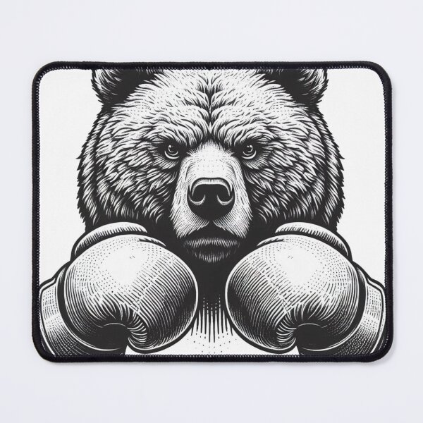 Item preview, Boxing Bear Fighter designed and sold by Martial-Art-23.