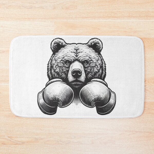 Item preview, Boxing Bear Fighter  designed and sold by Martial-Art-23.
