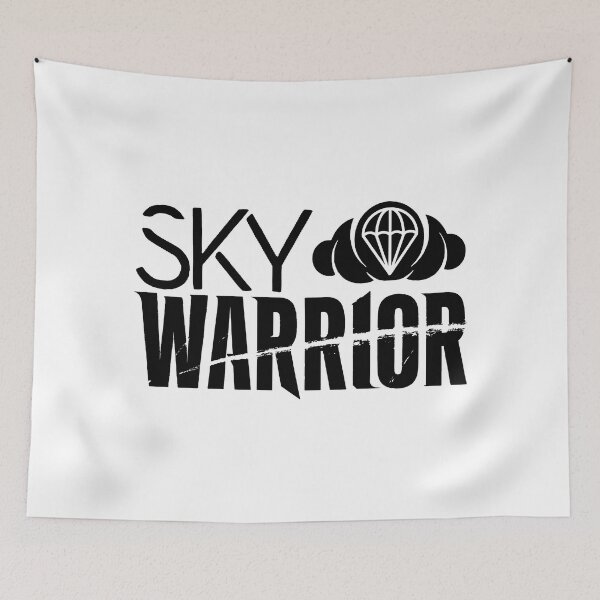 Item preview, Sky Warrior; Paratrooper; designed and sold by StickerApe.