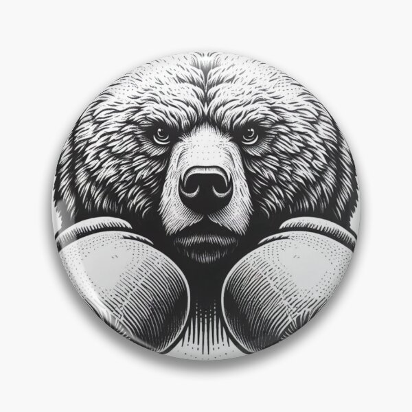 Item preview, Boxing Bear Fighter  designed and sold by Martial-Art-23.