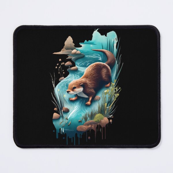 Item preview, Otter by the river designed and sold by Ann Miu Deluxe.