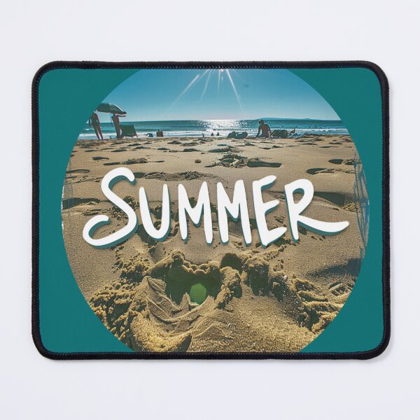 Artikelvorschau, Ruhiger Strand-Sommer-Schnappschuss entworfen und verkauft von Ace Apparel Attire.