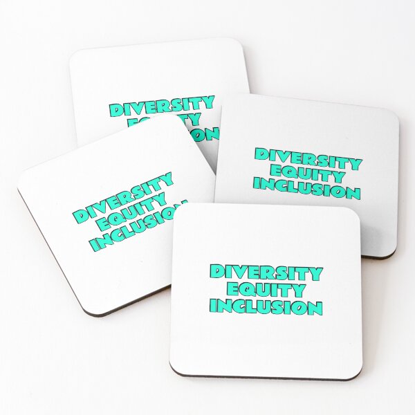 Item preview, Diversity Equity Inclusion - social justice slogans designed and sold by Inspirationmotivation.