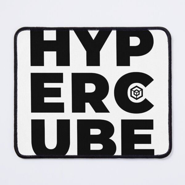 Item preview, Hypercube bold lettering black (large) designed and sold by WeareHypercube.