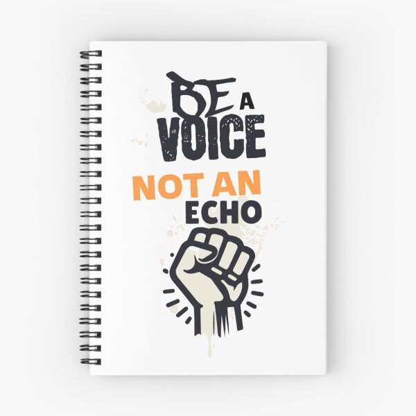 Item preview, Be A Voice Not An Echo designed and sold by NicolasGlowArt.