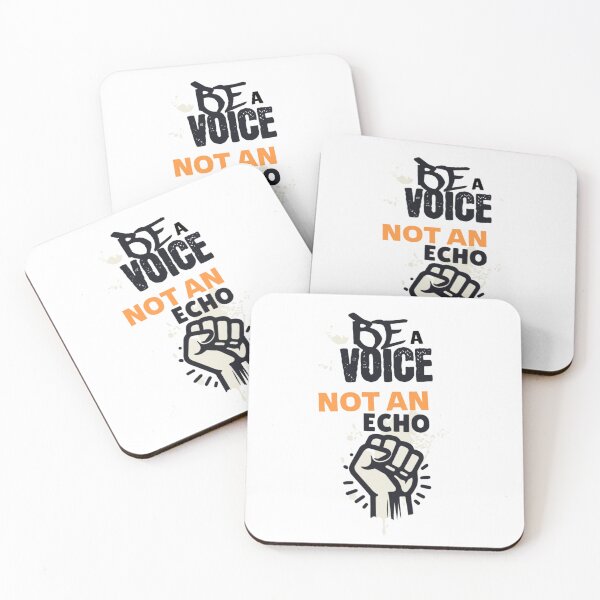 Item preview, Be A Voice Not An Echo designed and sold by NicolasGlowArt.