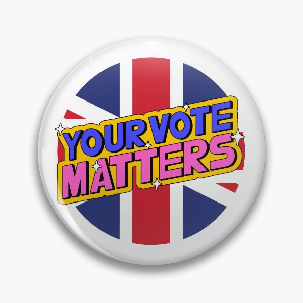Item preview, Your Vote Matters UK  designed and sold by YVESTEP.