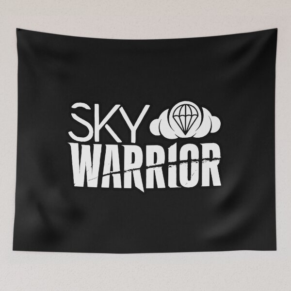 Item preview, Sky Warrior; Paratrooper; designed and sold by StickerApe.
