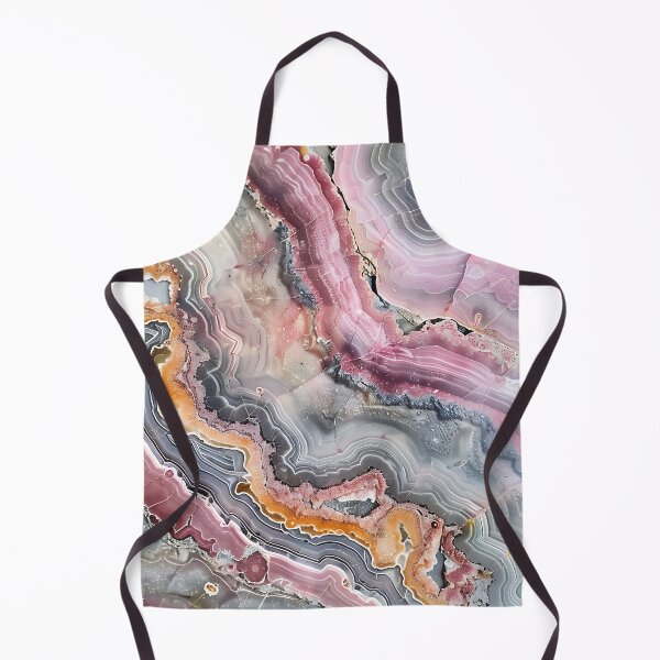Artikelvorschau, Abstrakter Kunst-Rosa-Grau-Achat-Design-Naturdruck entworfen und verkauft von fluffstuffgifts.