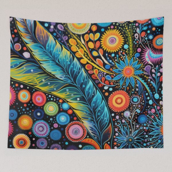 Item preview, Psychedelic aboriginal art designed and sold by Vilemo.