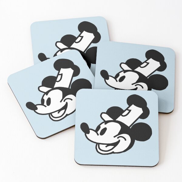 Item preview, Steamboat Willie Portrait Black and White designed and sold by ellenhenry.