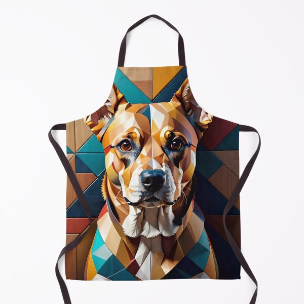Item preview, Abstract Geometric Dog Art Pattern designed and sold by TheArtOfPat.